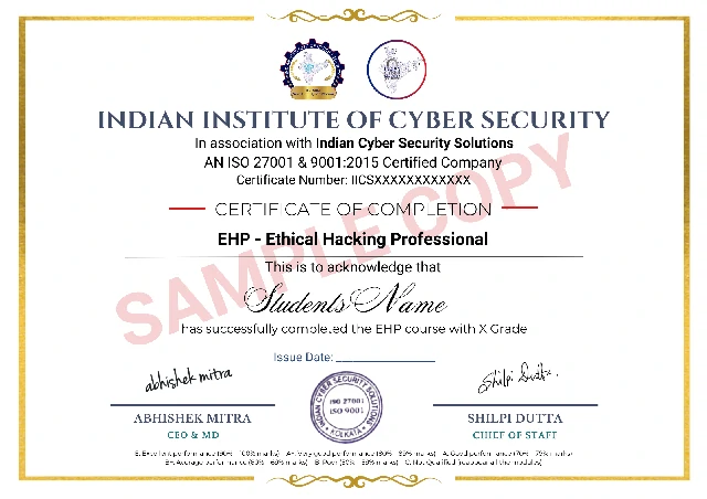 Ethical Hacking Course in India